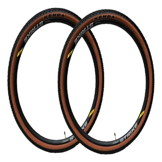 Par De Pneus Aro 29 Kenda 29x2.10 Faixa Marrom K1153 Bike