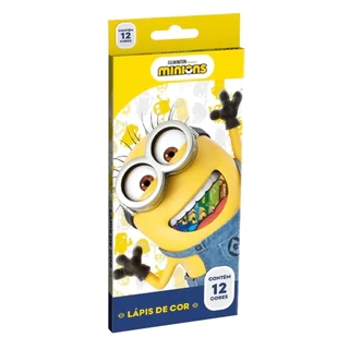 LAPIS COR MINIONS 12CORES CJTO   905659 em Oferta na Shopee
