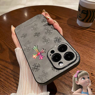 Nova Moda Kroxin Retro Capa De Telefone Laser Estilo Couro , Para IPhone 15Promax 15Pro 15Plus 15 14 13Promax 13Promax 13 12Promax 12Promax 12Promax 11Promax 11 Xsmax XR X