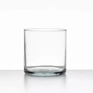 kit 6 Potes Vaso Tubo De Vidro Para Vela E Decoração