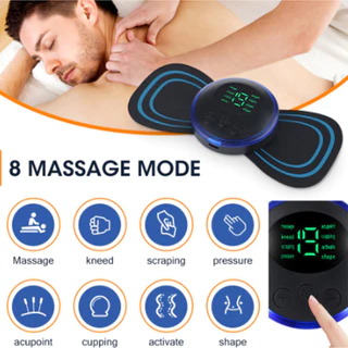 Mini Massageador Relaxante Muscular Portátil Elétrico Recarregável