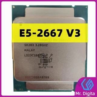 E5 2667V3 3.2GHz 20M 135W LGA 2011-3 E5-2667 V3 8 Core Xeon CPU Processador Frete Grátis.