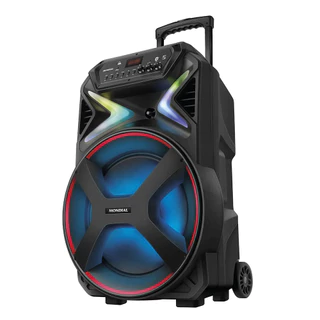 Caixa de Som Bluetooth Connect Lights Plus 700W RMS CM-700 Preto Mondial - Bivolt