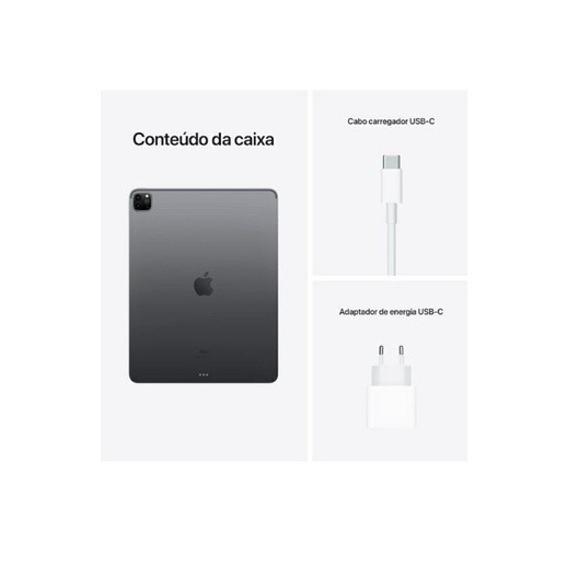 Apple iPad Pro Wi-Fi de 12,9 polegadas (Wi-Fi, 128 GB) -Cinza Exterior ...