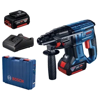 Martelete Perfurador SDS Plus 18V com 2 Baterias e Carregador BOSCH