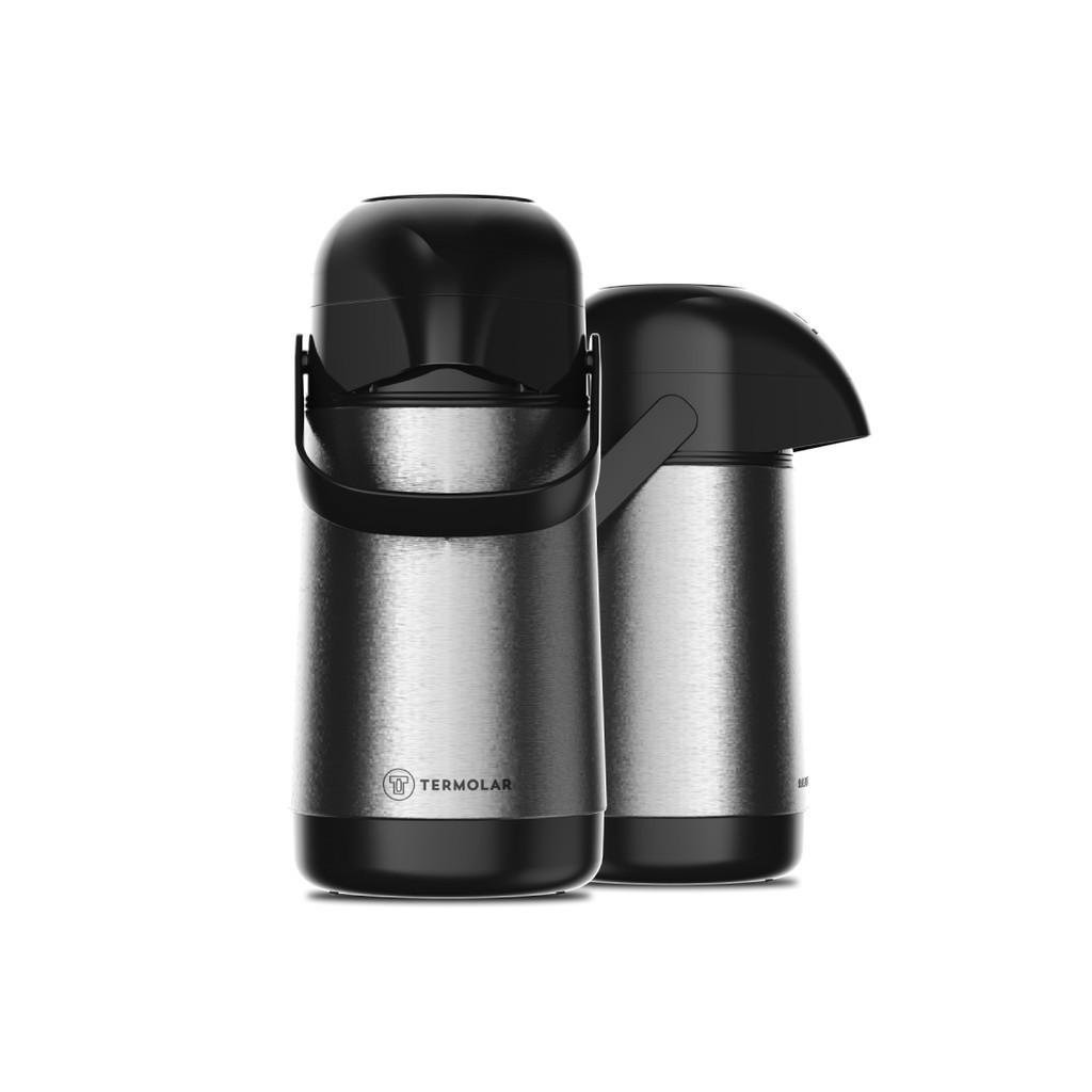 Garrafa Térmica Pressão Inox Lumina 500ml Café Termolar | Shopee Brasil