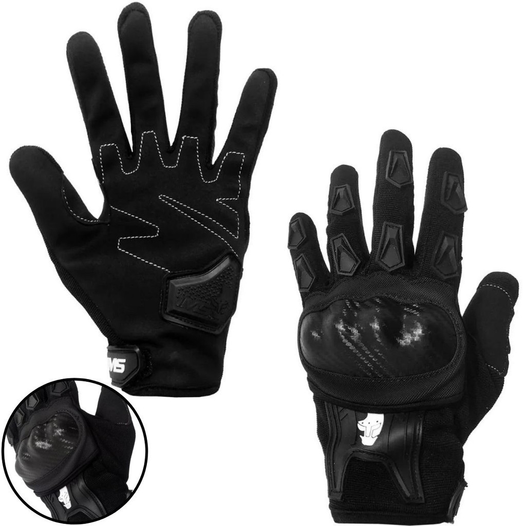 Luva Motoqueiro Ims Rx Com Proteção Motociclista Moto Par