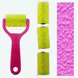 Rolinho Pintura Pigmeu TEXTURA Com 03 Refil - 4.0 Cm - Arte