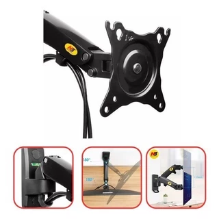 Suporte Parede Articulado Braço F120 Tv Monitor 17 A 27 Polegadas