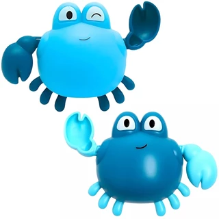 Brinquedo de Banho Infantil Caranguejo Azul Sortido Com Movimentos - Castela