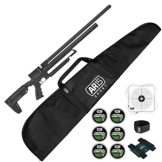 Espingarda Pressao 5.5 PCP Quickshot Tatical + 6x Chumbinho