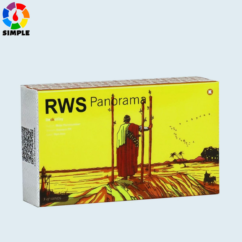 RWS Panorama Board Game 78PCS Tarot Cards Included Wide Angle Lens