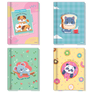 Caderno Brochura Capa Dura 1/4 Pequeno Lala Pets 80 Folhas CREDEAL