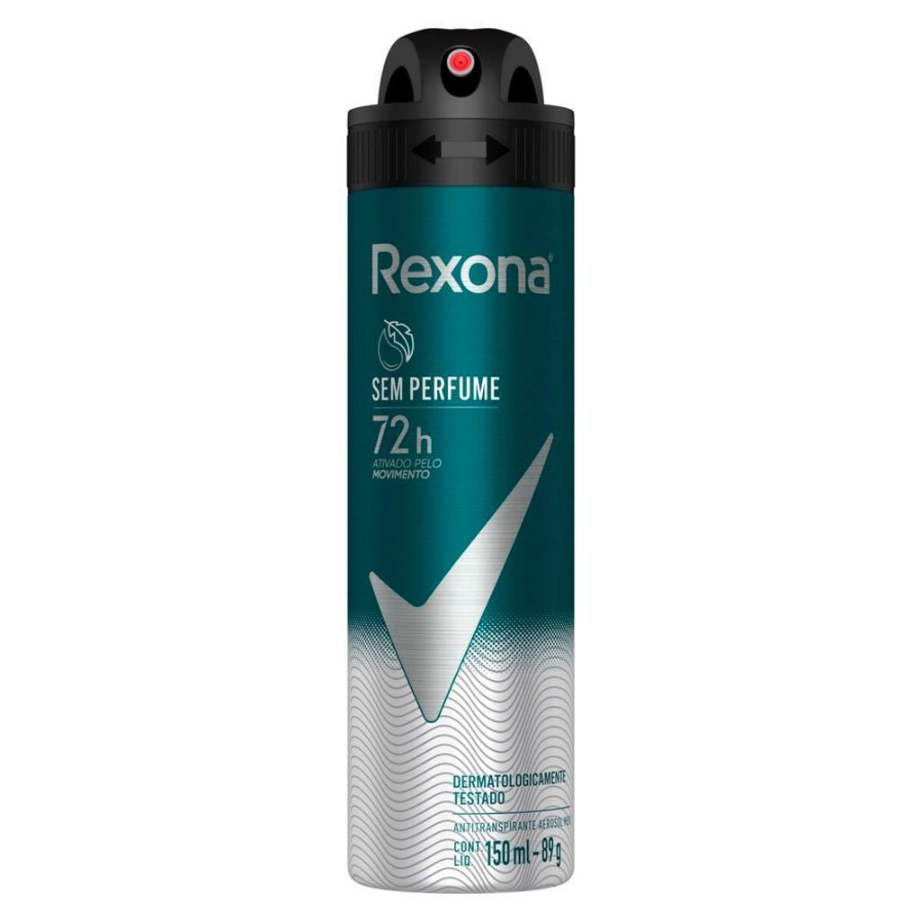 Desodorante Aerosol Rexona Men Sem Perfume 150ml