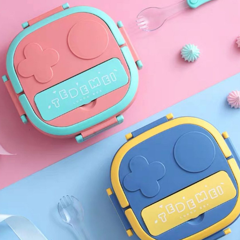 Marmita Lancheira Térmica Infantil Escolar De Aço Inoxidável Portátil Recipiente Para Comida Escola