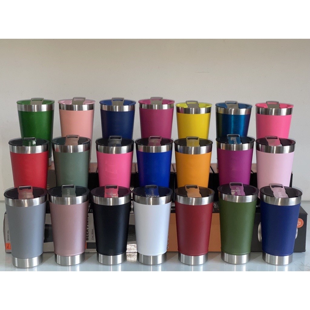 Copo Térmico Inox 473ml Tampa E Abridor Cerveja Gelada Alta Qualidade