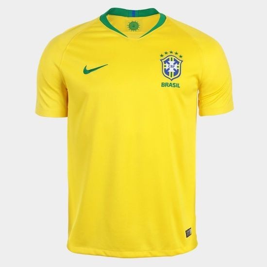 Camisa Brasil Preta/Azul/Amarela/Branca Camisa de Time Futebol Seleção Brasilera Copa do Mundo 2022