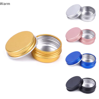 Frasco De Alumínio Quente 10pcs 10ML De Lata Para Bálsamo De Unhas Creme Caixa De Cosméticos Casa