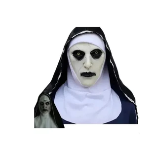 Máscara Freira Malvada - Terror Haloween Assustadora