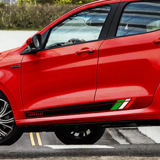 Faixa Lateral Fiat Argo 2018/2021 Itália Adesivo Decorativo