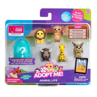 6 Bonecos de 5cm Animal Life - Adopt Me