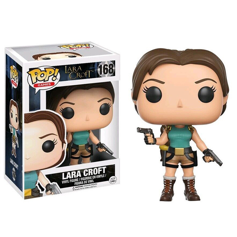 Funko POP Games Tomb Raider Lara Croft Figura Brinquedo 168