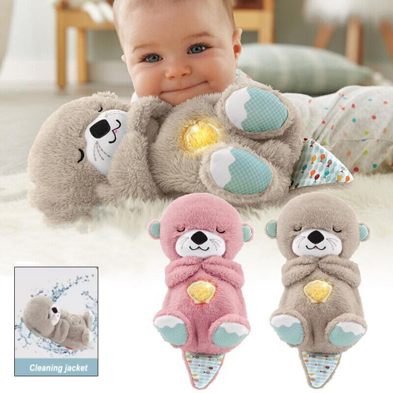 Fisher-Price Soothe'n Snuggle Otter Brinquedo De Pelúcia Portátil Com ...