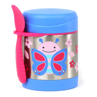 Pote térmico com talher Zoo Borboleta Skip Hop