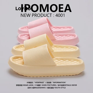 Lovito Chinelos lisos casuais com móveis macios para mulheres LFA26052