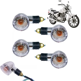 Seta Pisca Dafra Kansas 150 Dianteiro + Traseiro Kit Completo Com 4 Peças