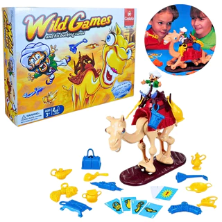 Jogo Infantil Pula Camelo Game Brinquedo Animal Acessórios - Castela