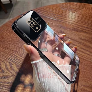 Capinha Redmi note 9S/note9 Pro/Note10S/Note10 Pro/Note 11S/Note11 Pro/Note 12 Pro 5G/Note 12S/Note 8 Lente Protetora Moda Caixa Telefônica Transparente DSC