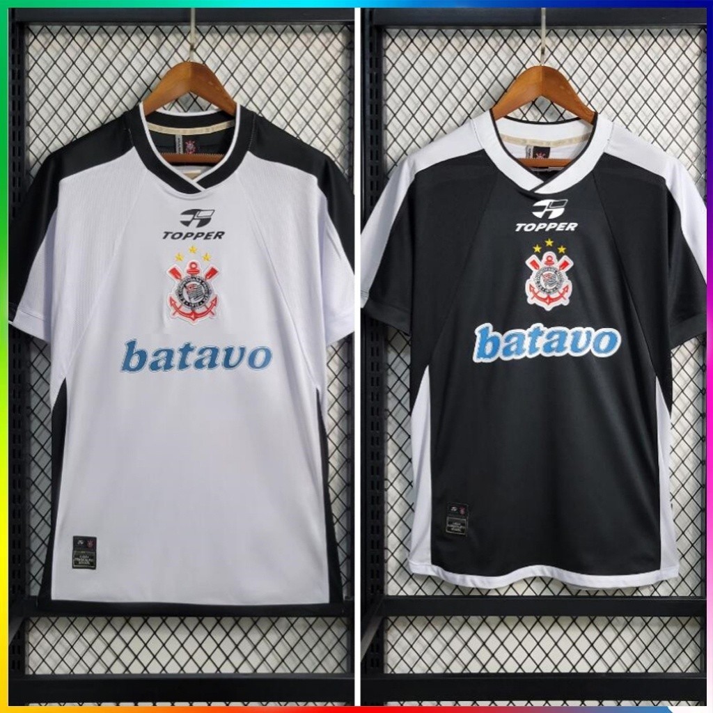 Retro 2000 Corinthians Home/Camisa De Futebol De Rua