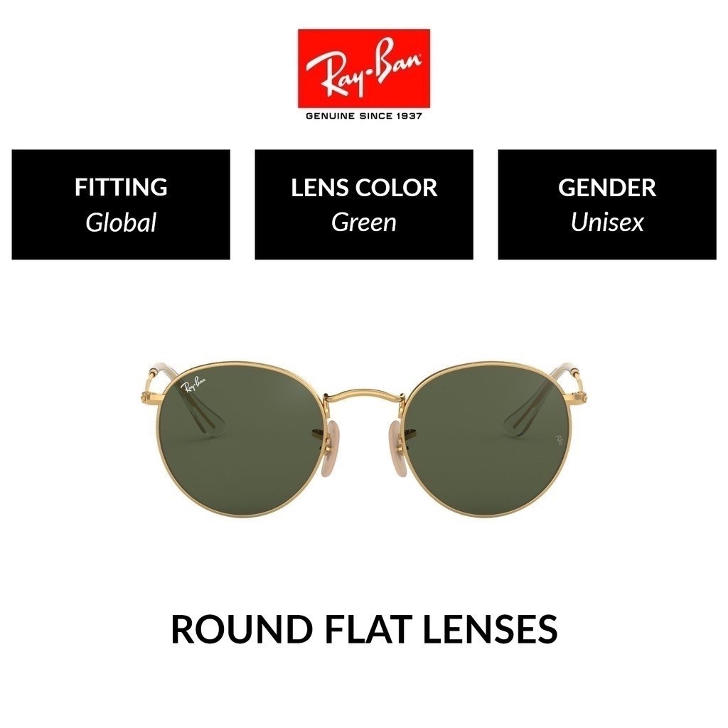 Ray Ban Oval 3547N 001 - Óculos de Sol