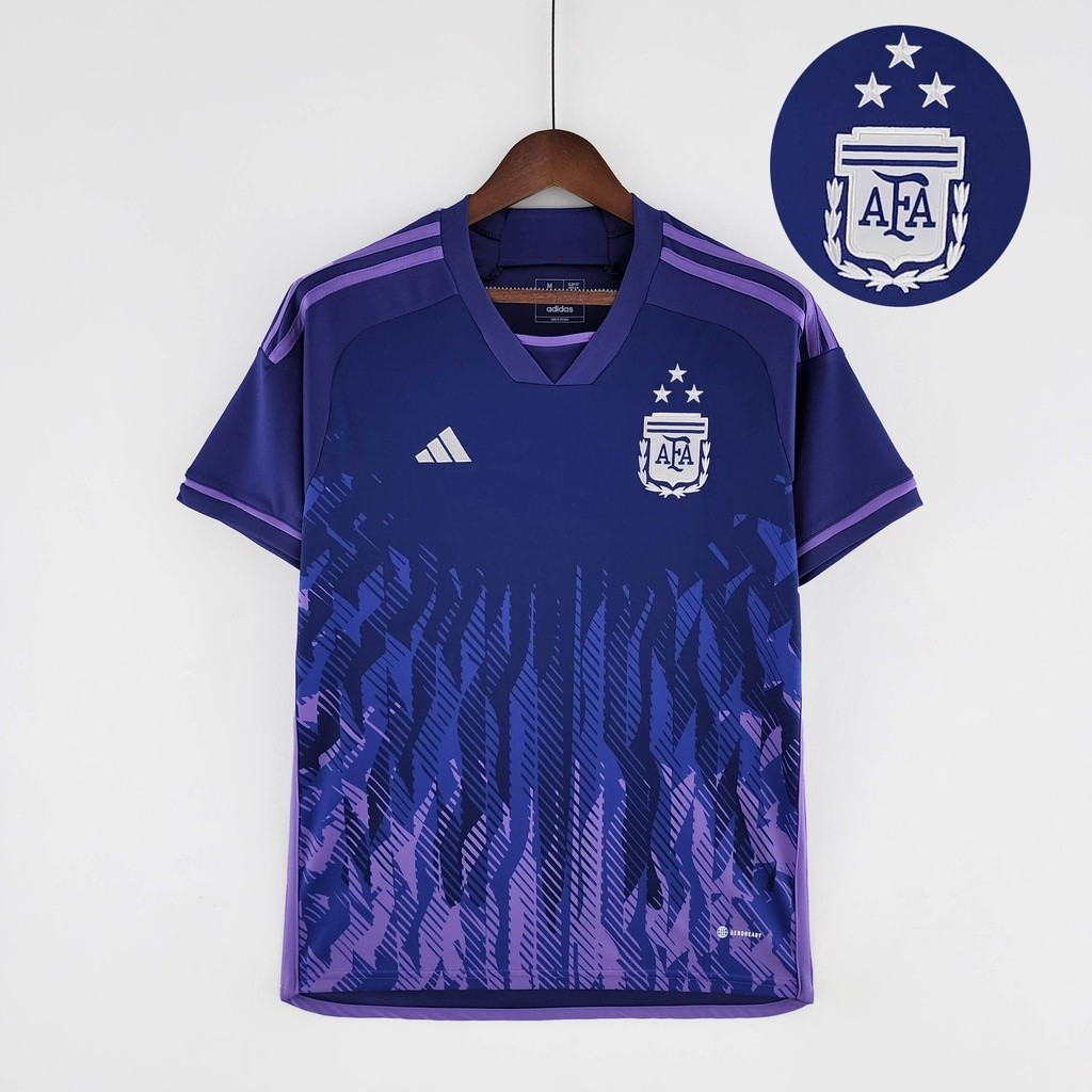 22-23 Argentina 3 estrelas jersey away Camisa de futebol