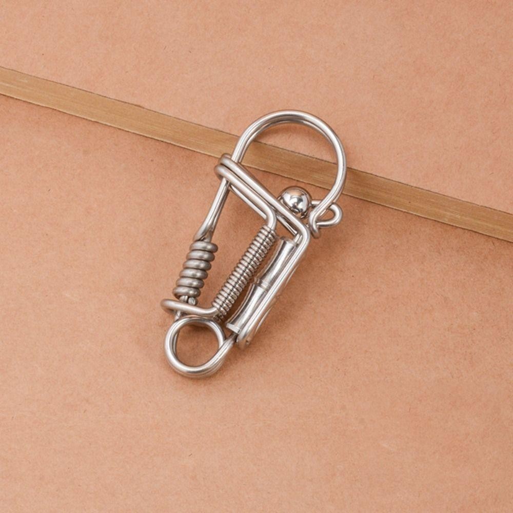 Chaveiro NANCI Birdie Keyring , De Latão Feito À Mão Enrolamento