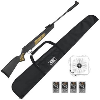 Carabinadepressao 5.5mm Norica Black + Capa + 4un Chumbinho