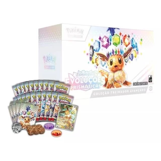Box Pokemon Treinador Avançado Evoluções Prismáticas Copag