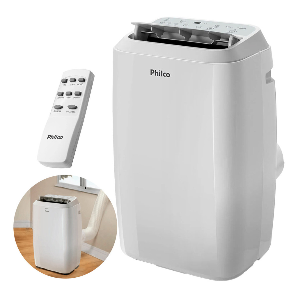 Ar Condicionado Portátil Philco PAC12000F5 12.000 BTU/h Frio Com ...