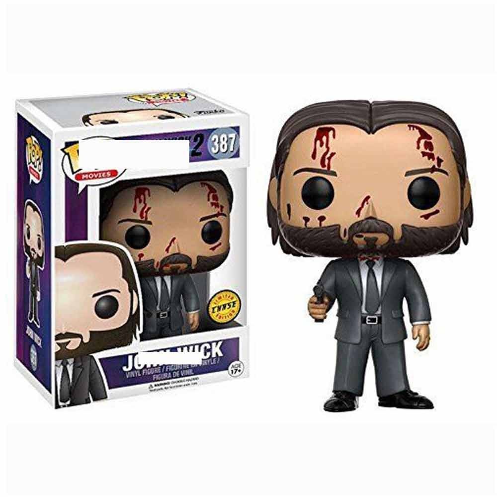 FUNKO pop Rush 3 John Wick Action Model (POP 387# Rush Blood Limited ...