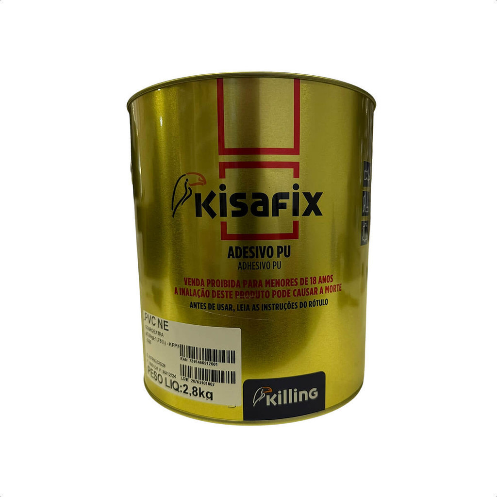 Cola Vinil Para Piscina, Lonas E Toldos - Lata 2,8 Kg Cola PVC