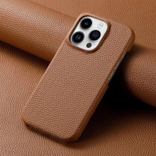 Capa De Couro De Luxo Litchi Grain Para iPhone 15 13 14 Pro Max 12 11 XS XR 8 7 Plus SE 2 2022 Traseira Fina Telefone