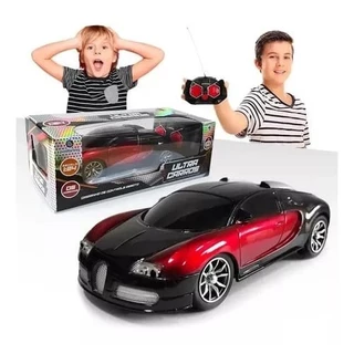 Carrinho Carro de corrida  Esportivo com controle remoto em Oferta na Shopee