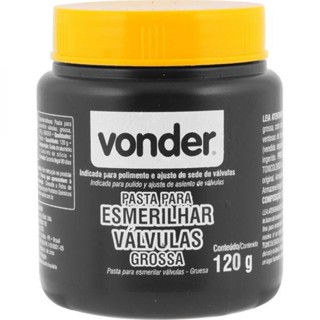 Pasta para esmerilhar válvulas grossa 120 g - Vonder