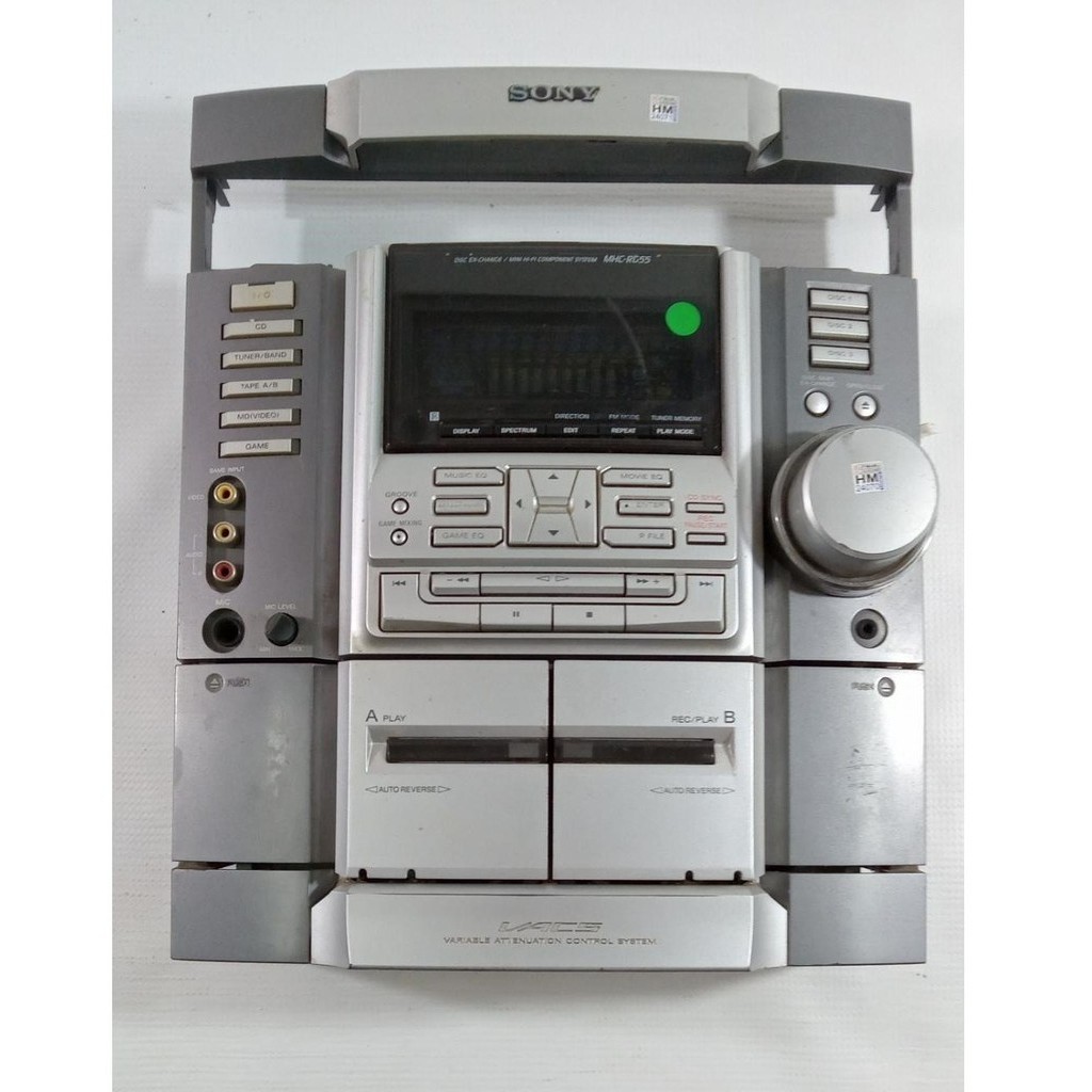 Display Painel Mini System Sony Mhc-rg55 | Shopee Brasil