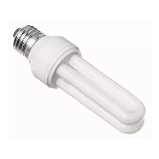 Kit 12 Lâmpada Fluorescente 2in1 Compacta 15W 127V E27 6400K Luz Branca Nova + NF-e