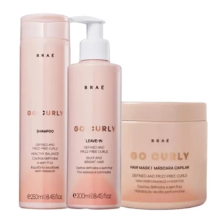 Kit Braé Trio Go Curly Cachos Definidos (3 Produtos)