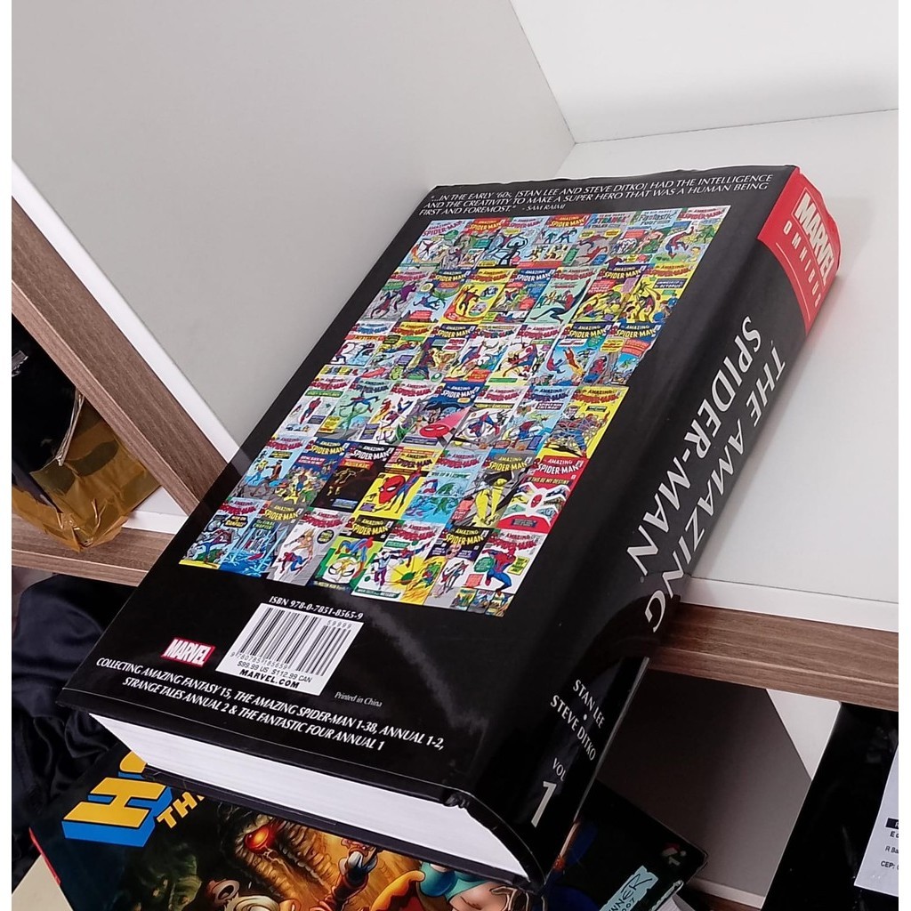 HQ Amazing Fantasy Spider Man Omnibus volume 1 ( em ingles HQ Amazing Fantasy Spider Man Omnibus volume 1 ( em ingles