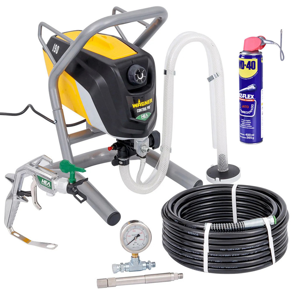 Maquina Pintura Profissional Airless 520W Pro 190 Wagner | Shopee Brasil