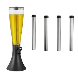 Torre De Chopp Cerveja Hopr Super 4 Litros C/ 5 Refis